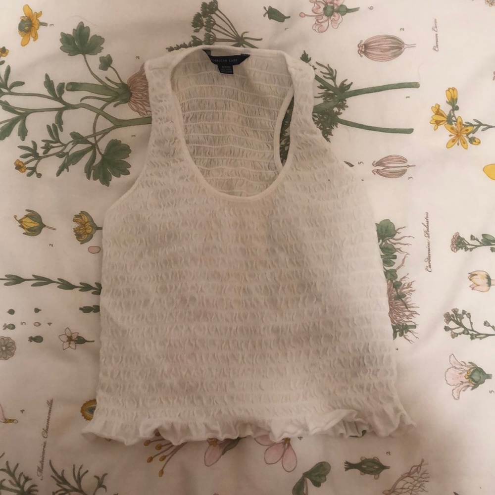 White tank top